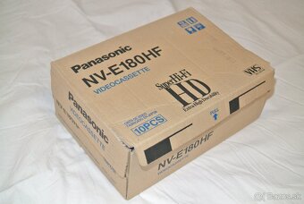 VHS Kazety Panasonic Super Hi-Fi HD NV-E180HF - 2