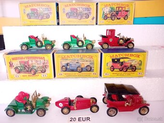 Matchbox Yesteryear v krabickach - 2