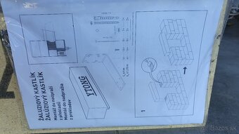 Žalúziový kastlík Ytong 1 m - 2