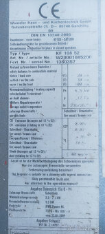Wamsler KF 108 Saturn krbová pec - 2