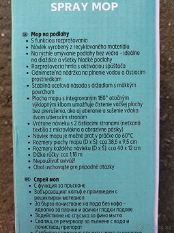 Mop+cistic okien - 2