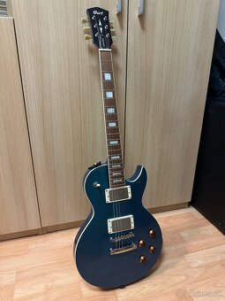 Elektrická gitara Cort CR200 FLIP BLUE - 2