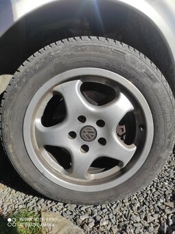 Elektróny 5x112R16 + celoročné pneumatiky 205/55R16 - 2