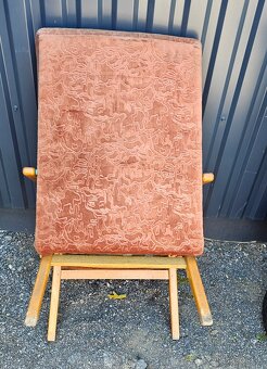 Retro kreslo halabala - 2