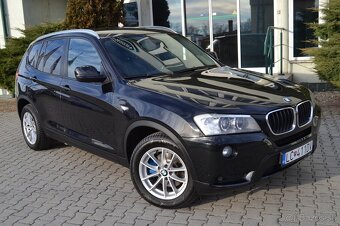 BMW X3 2.0 D X DRIVE, NAVI, FÓLIE, KOŽA, ALU R17, BIXENÓNY - 2