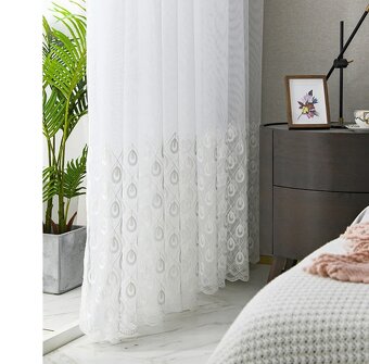 Elegantná záclona v dvoch veľkostiach - 2