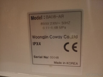 WC Villeroy & Boch s bidetom Coway ba08 - 2