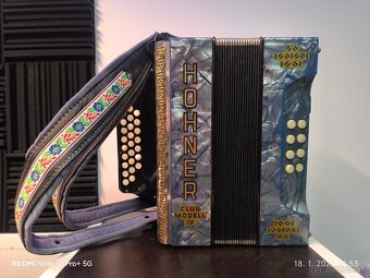 Predám heligonku HOHNER Club IV - 2