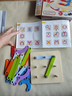 Drevená hra Shape Puzzle - 2