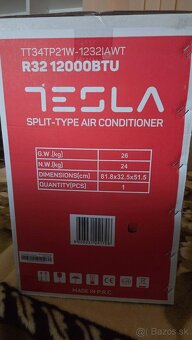 Klimatizácia Tesla 3,4 kw - 2