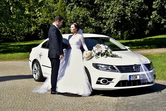 Svadobné auto VW CC R-Line sedan limuzína. - 2