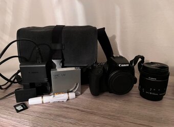 Canon EOS 250D čierny + 18-55mm IS STM komplet príslušenstvo - 2