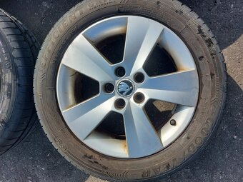 ELEKTRÓNY PNEUMATIKY ŠKODA R15 5X100 6JX15 ET38 - 2