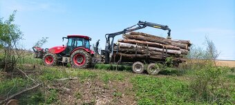 Predám vleka za traktor Palms 10D s rukov 5,85 - 2