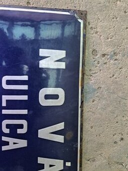 Smaltovana tabulka - 2