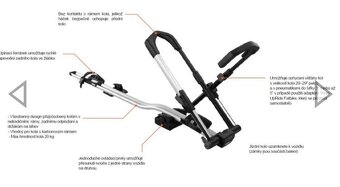 Prenájom strešného nosiča Thule Upride 599 ebike - 2