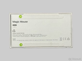 Apple Magic Mouse 2024 MXK63ZM/A Čierna - 2