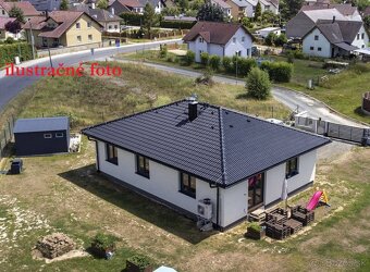 Nový 4-izbový bungalov pri Košiciach už so strechou a oknami - 2