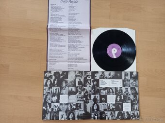DEEP PURPLE „Machine Head“ /Purple 1976/rozkl. obal + text - 2