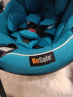 LUXUSNÉ BEZPEČNÉ VAJÍČKO BESAFE MODULAR I-SIZE BLUE - 2
