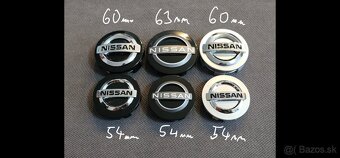 Nissan stredové krytky kolies - 2