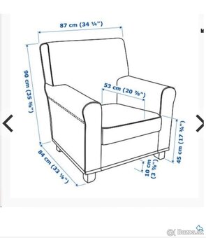Pohodlne kreslo IKEA - 2