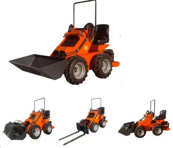 Predám Šmykom riadený mini nakladač RL500 - 2