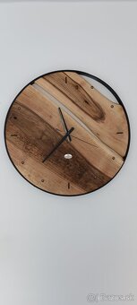 Drevené nástenné hodiny 60cm - 2