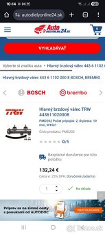 Hlavný brzdový valec SKODA - 2