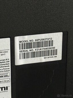 Predám televíziu Philips 55PUS6272/12 - 2