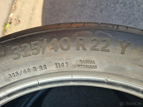 Letné pneumatiky Continental 325/40 R22 a 285/45 R22 - 2