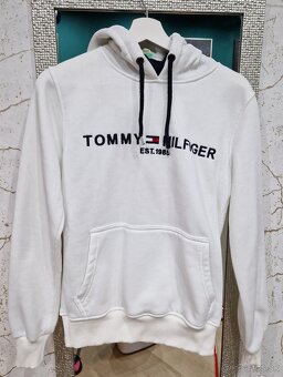 NOVA Tommy Hilfiger biela mikina,Alpha Industries mikina - 2