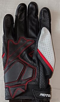 Úplne nové celokožené moto-rukavice veľ.XL - 2