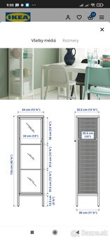 Vitrína IKEA na predaj - 2