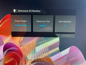 24,5" Dell AW2518HF Alienware - 2
