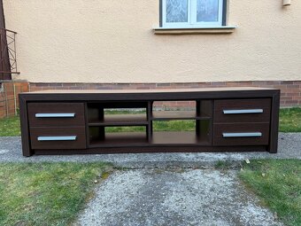 TV Skrinka na mieru vo farbe wenge - 2