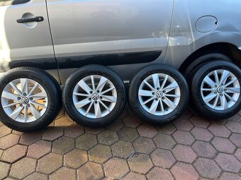 Hlinikove disky VW 6 x 15” s pneu - 2