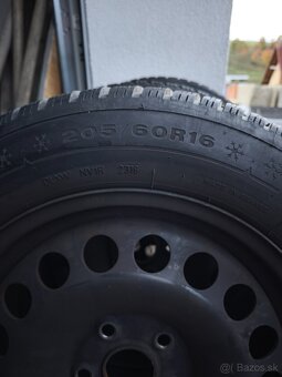 Predám zimné pneu 205/60R16 - 2