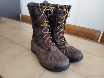 Damske zimne kozene vodeodolne cizmy TIMBERLAND. - 2