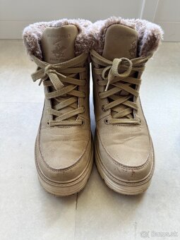 Zimné topánky- dievčenské veľ. 37 - 2