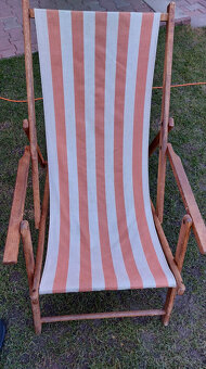 Retro lehátko + podnožka - 2