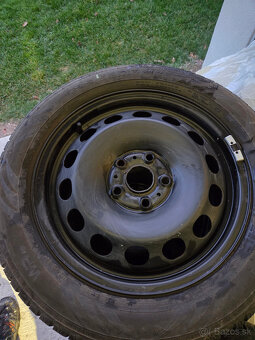 Predám oceľové disky VW R16, 5x112, ET48 - 2