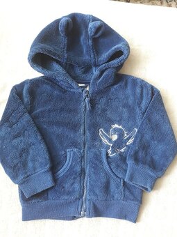 Flísové bundy v.74-80 - 2ks - 2