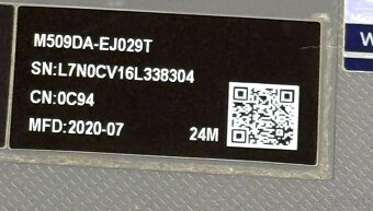 Diely z Asus M509DA-EJ019T - 2