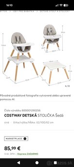 Stolička detská - 2