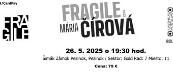 Fragile a Mária Čírová na Zámku Šimák v Pezinku - 2