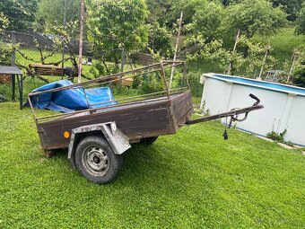 Prívesný vozík do 750kg s TP aj EČV - ŠPZ - 2