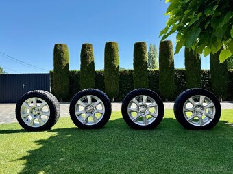 Komplet sadu alu na Škoda,Vw,Seat,Audi - 5x112 205/55 R16. - 2