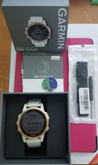 Garmin Fenix 5S Plus komplet balenie + náhradný remienok - 2