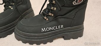 Predám pánske čierne čižmy Moncler - 2